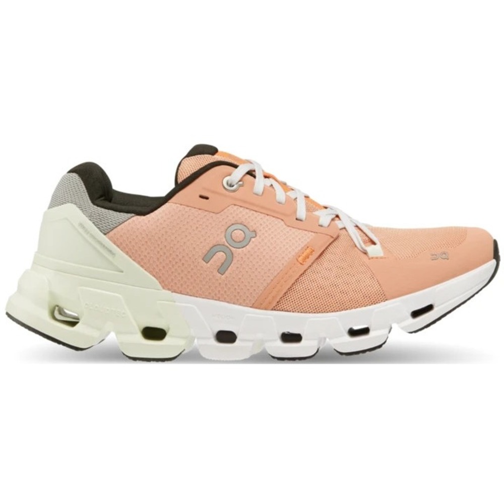Womens Size 5.5 -ON Running Cloudflyer 4 Running Shoes Sneakers Peach Aloe NEW